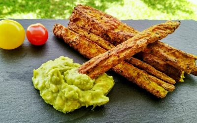 Palitos de verdura y semillas
